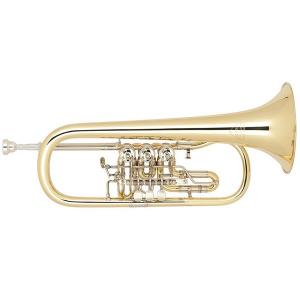 Bb Flugelhorn Miraphone 24R1 Yelllow Brass (US shank)