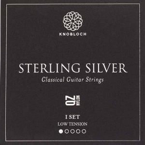 Saiten für Konzertgitarre Knobloch Sterling Silver Line 200SSQ Medium Tension Sterling Silver Q.Z