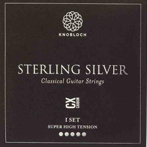 Saiten für Konzertgitarre Knobloch Sterling Silver Line 600SSC Super High Tension Sterling Silver Carbon CX