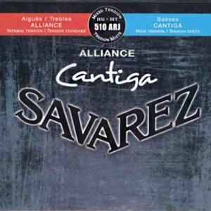 Strings for Classical Guitar Savarez Alliance Cantiga 510 ARJ Mixed Tension