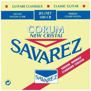 Saiten für Konzertgitarre Savarez Corum New Cristal 500  CR Standard Tension