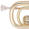 Bb Basstrompete Miraphone 37 411 Gold Brass laquered