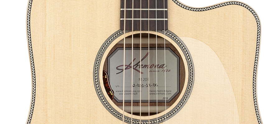 Elektronik und Tonabnehmer der Kremona Gitarre