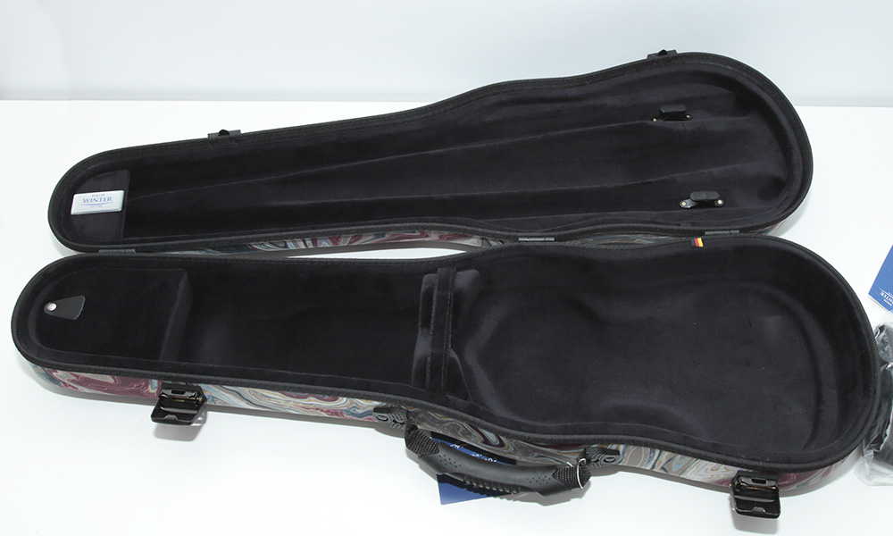 Vollständig geöffneter Jakob Winter JW-51015 Violinenkoffer