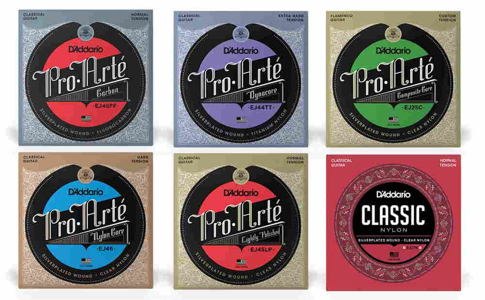 D'Addario Pro-Arté Saiten für klassische Gitarre