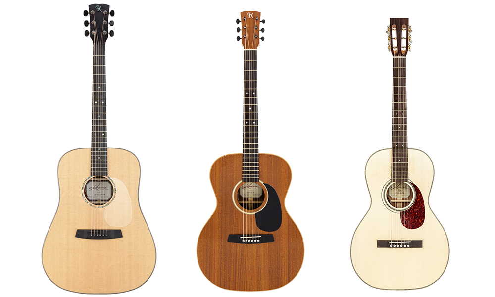 Vergleich der Korpusformen Dreadnought, OM und Parlor bei Akustikgitarren