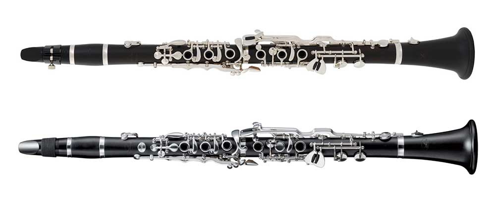 Deutsche Oehler-Klarinetten W. Schreiber D45 Virtuoso und D61 Prestige