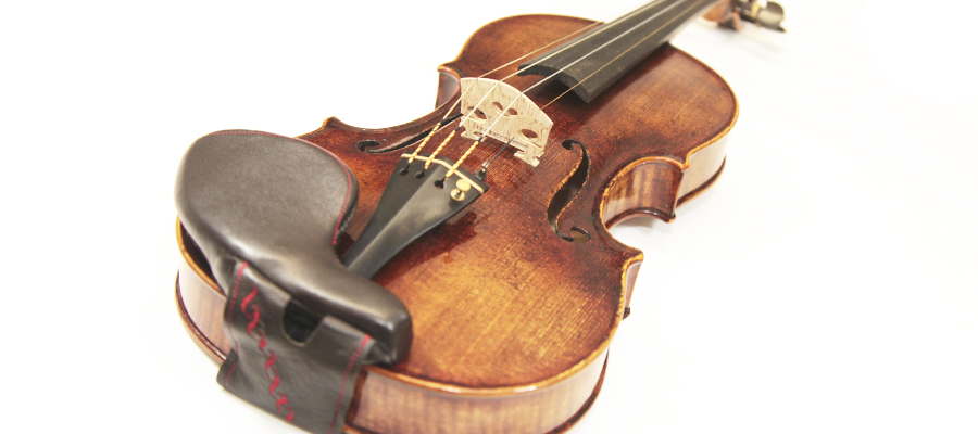 Violine mit Trigemi-Kinnhalter