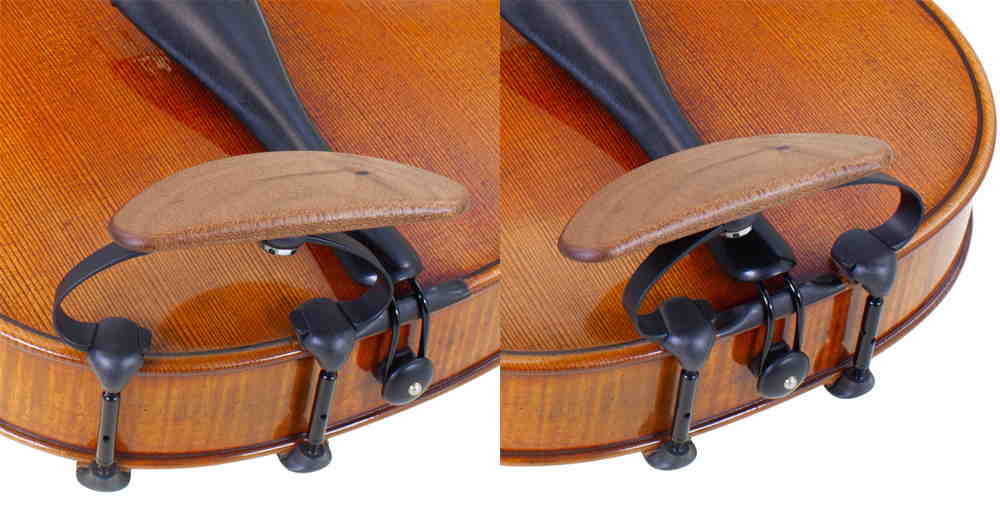 Mittige und seitliche Montage des PIRASTRO KorfkerSpring an einer Violine