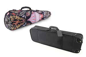[ru]Фигурный GreenLine и деревянный футляр Jakob Winter для скрипки[/ru][en]Jakob Winter GreenLine shaped case and wooden violin case[/en][de]Jakob Winter GreenLine Formkoffer und Holzkoffer für Geige[/de]