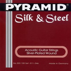 Acoustic Guitar Strings Pyramid Silk & Steel