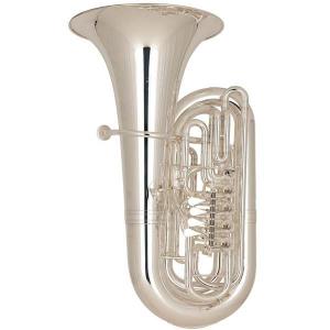 C Tuba Miraphone CC-291B Bruckner silver plated