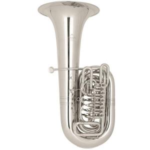 C Tuba Miraphone CC-86B silver plated