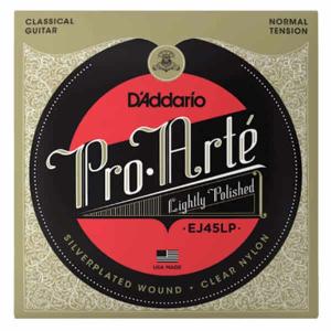 EJ45LP Pro-Arté Lightly Polished Composite, Normal Tension Strings for Classical Guitar