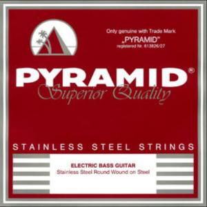 Electric Bass Guitar Strings Pyramid Stainless Steel 4-String Long Scale