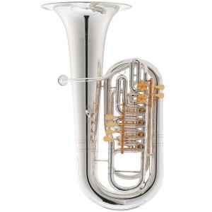 F Tuba Miraphone 281C 20P10 Firebird gold brass silver plated