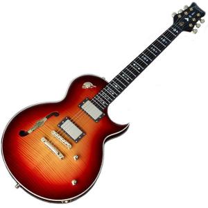 Framus Guitar AK 1974 S Cherry Sunburst Transparent High Polish