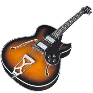 Framus Guitar AZ 10 2 Pickups Almond Sunburst Transparent High Polish