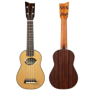 Kremona Coco Soprano Ukulele | mit Tonabnehmer | Vollmassiv