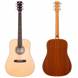 Kremona M10 Dreadnought Akustikgitarre, Massive Decke