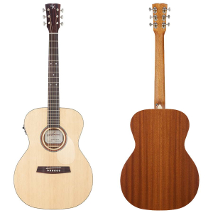 Kremona M15E OM Akustikgitarre, Massive Decke