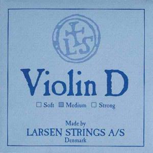 Larsen Original D String for Violin, Nylon/Aluminium