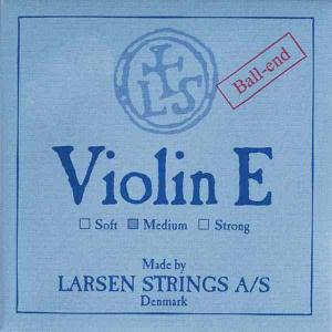 Larsen Original E Saite für Violin, Karbon/Stahl mit Kugel