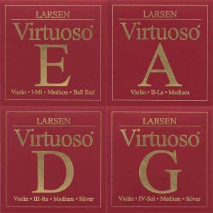 Larsen Virtuoso Violin Strings Set, E -Ball