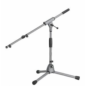 Low-level microphone stand black "Soft-Touch" König and Meyer K&M 25900