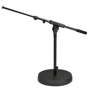 Low-level microphone stand black König and Meyer K&M 25960