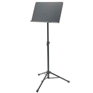 Music Stand with a steel plate, black