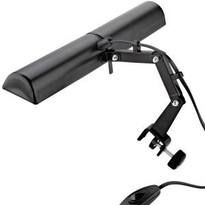 Double Music Stand Light  Black