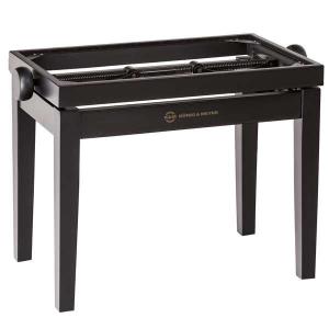 Piano bench- wooden-frame - black matt König and Meyer 13700