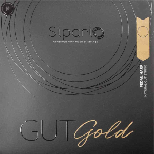 Sipario Gut Gold Pedal 1. Okt. C Saite für Pedalharfe, Darm