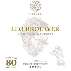 Strings for Classical Guitar Knobloch "Leo Brouwer 80 Anniversary Limited Edition" 400LB Medium‐High Tension