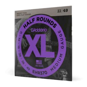 D'Addario XL Half Rounds, Medium, 11-49 Saiten für E-Gitarre