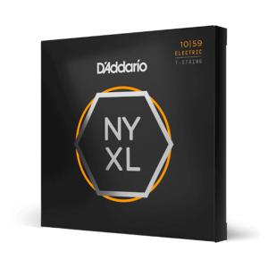 D'Addario 10-59 7-String, Regular Light, NYXL Strings for Electric Guitar