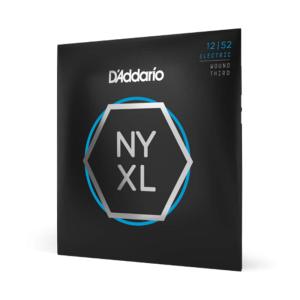 D'Addario 12-52 Light Wound 3rd, NYXL Strings for Electric Guitar