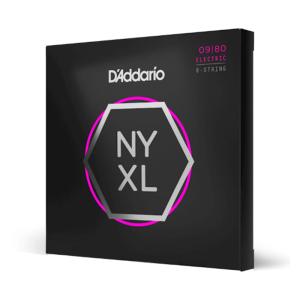 D'Addario 9-80  8-string, Super Light, NYXL Strings for Electric Guitar