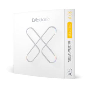 D'Addario 09-46 Super Light Top/ Regular Bottom, XS Nickel Strings for Electric Guitar