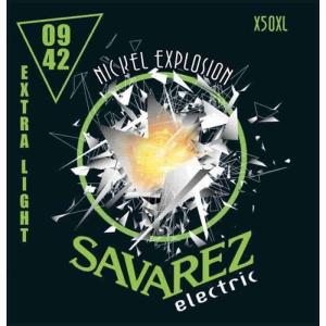 Savarez X50XL Nickel Explosion Roundcore Strings for Electric Guitar