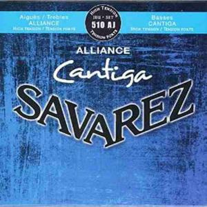 Strings for Classical Guitar Savarez Alliance Cantiga 510 AJ High Tension