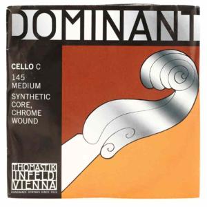 C Thomastik Dominant Saite für Cello 145 Chrome