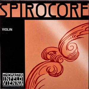 E Thomastik Spirocore string for violin chrome steel S8