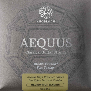 Knobloch Aequus Bio Nylon USB 34.0 Medium High Double Silver BIO Nylo