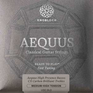 Knobloch Aequus CX Carbon USC 34.0 Medium High Double Silver