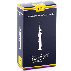 Vandoren Traditional SR2015 Reeds for soprano saxophone - 1,5