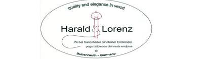 Harald Lorenz Wirbel und Endknopf für Geige