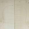 Back and Sides, European Mountain Maple, for Guitar, Quality AB  Set 043