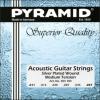 Acoustic Guitar Strings Pyramid Silver Plated Superior Quality Medium  